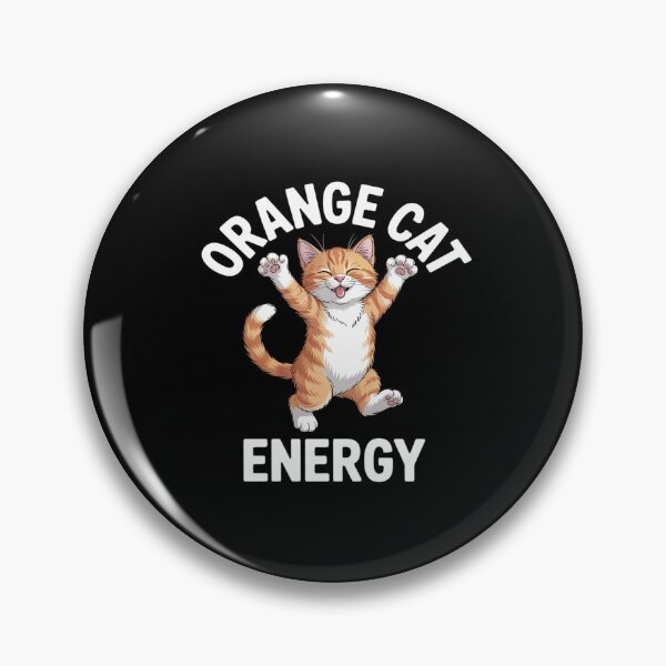 Item preview, Orange Tabby Cat Orange Cat Energy designed and sold by LinlinsDemons.