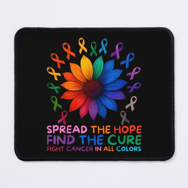 Item preview, Fight Cancer In Every Color Ribbon Flower All Cancer Awareness designed and sold by Marga1994.