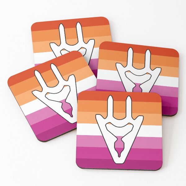 Item preview, FFXIV Pride Dragoon Lesbian Pride designed and sold by Adambivalent.