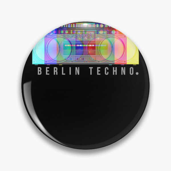 Item preview, Berlin Techno Retro Radio designed and sold by cecilleda.