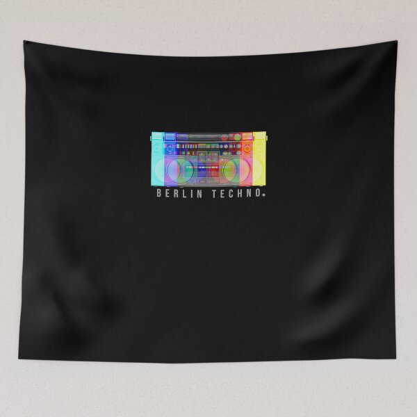 Item preview, Berlin Techno Retro Radio designed and sold by cecilleda.