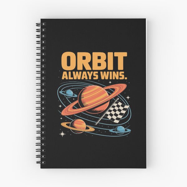Item preview, Orbit Champion Space Race Orange Blue designed and sold by velltoons.