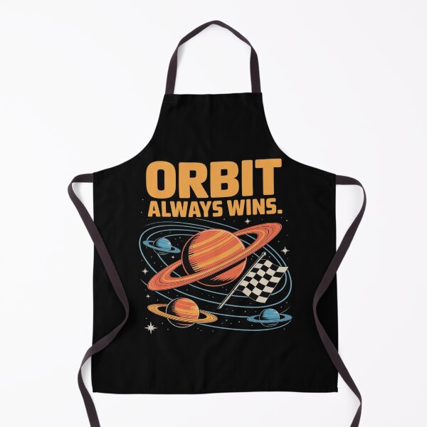 Item preview, Orbit Champion Space Race Orange Blue designed and sold by velltoons.