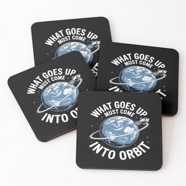 Item preview, Orbit Satellite Space Art novelty Astronomy designed and sold by velltoons.