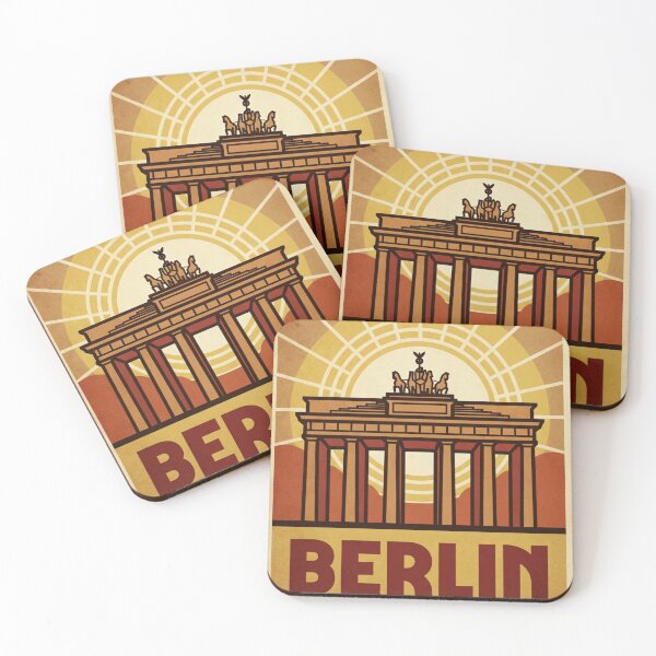 Artikelvorschau, Brandenburg Gate & Cityscape entworfen und verkauft von JhonSM.