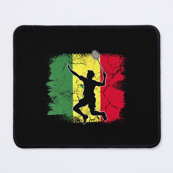 Item preview, Badminton Player Senegalese Flag Senegal designed and sold by EarlineRenee.