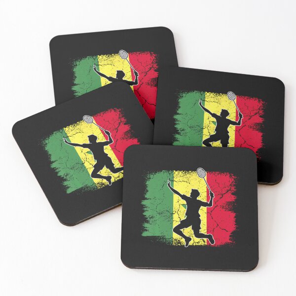 Item preview, Badminton Player Senegalese Flag Senegal designed and sold by EarlineRenee.