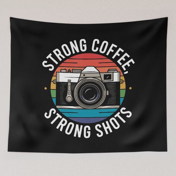 Item preview, Strong Coffee Photographer Strong Shots designed and sold by RuthSheila.