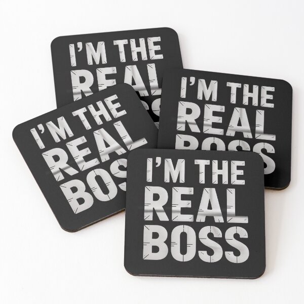 Item preview, I'm The Real Boss Boss Day Gift designed and sold by EntroRhim.