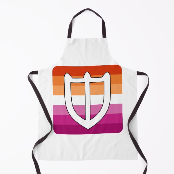 Item preview, FFXIV Pride Paladin Lesbian Pride designed and sold by Adambivalent.