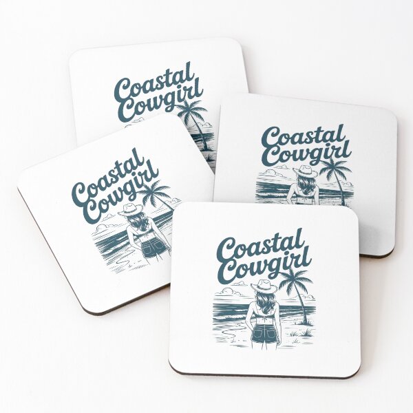 Item preview, Coastal Cowgirl Western Cowgirl Summer Tee designed and sold by VasilisLamArt.