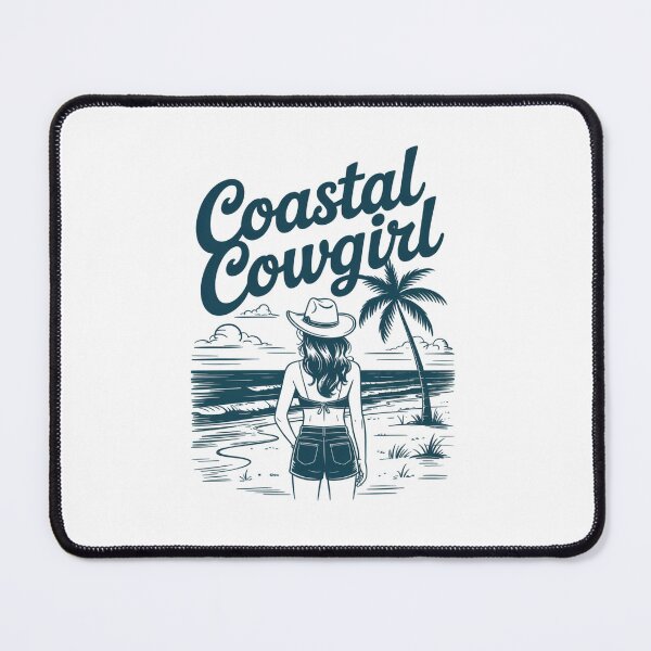 Item preview, Coastal Cowgirl Western Cowgirl Summer Tee designed and sold by VasilisLamArt.