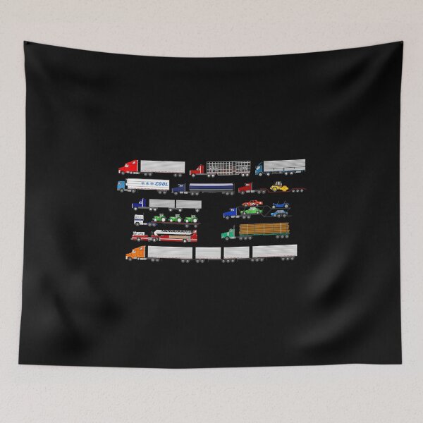 Item preview, Tractor Trailers - The Kids' Picture Show designed and sold by SarahLeanne1.