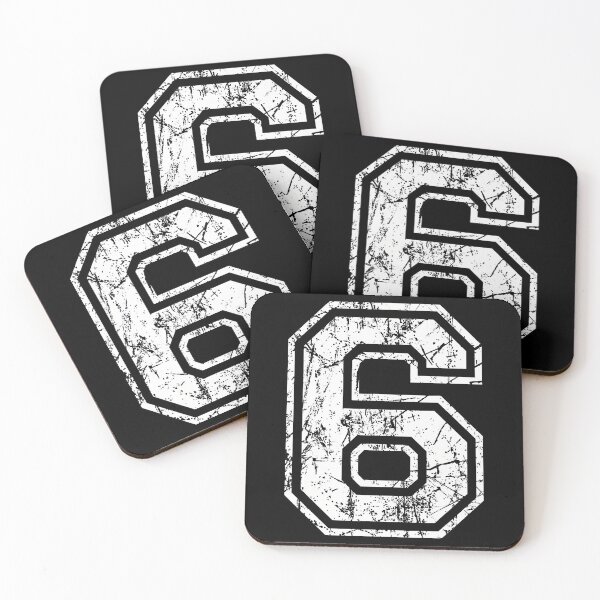 Item preview, Sports Jersey Grunge Number 6 Fan Team Player Birthday designed and sold by TysonLangosh.