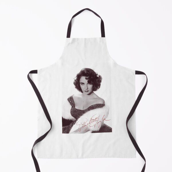 Item preview, Elizabeth Taylor Signature - Red Black & White Duotone Pop Art Portrait designed and sold by harmoneer.