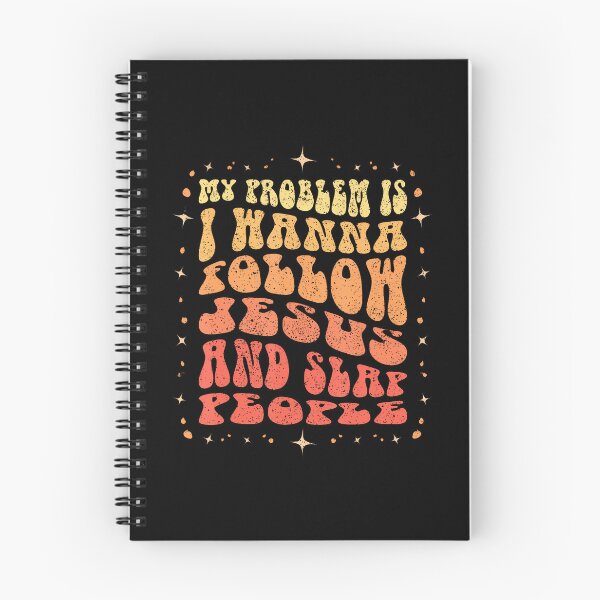 Item preview, My Problem Is I Wanna Follow Jesus And Slap People designed and sold by PatsyMargie.