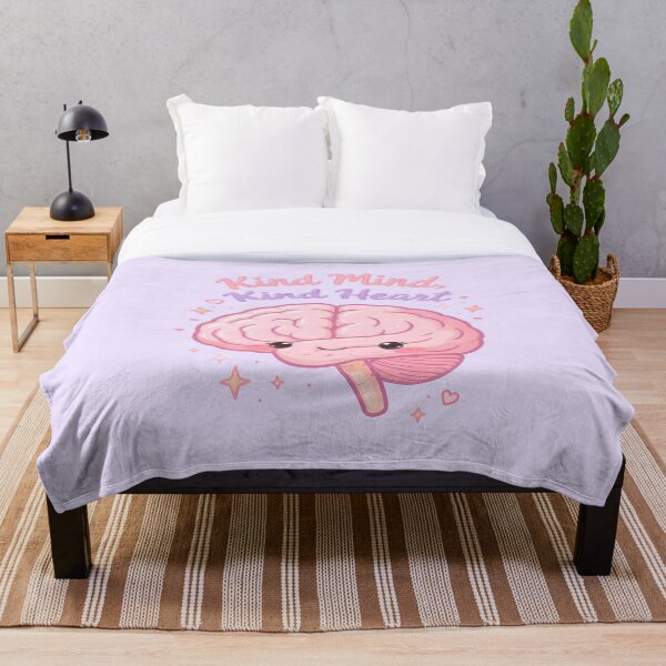 Item preview, Cerebro Kawaii “Mente Amable, Corazón Amable” – Diseño Tierno y Positivo en Estilo Pastel designed and sold by PureBrain.