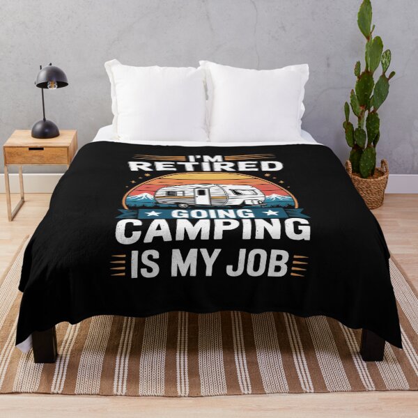 Item preview, I'm Retired Going Camping Is My Job Retirement RV Gift designed and sold by EntroRhim.