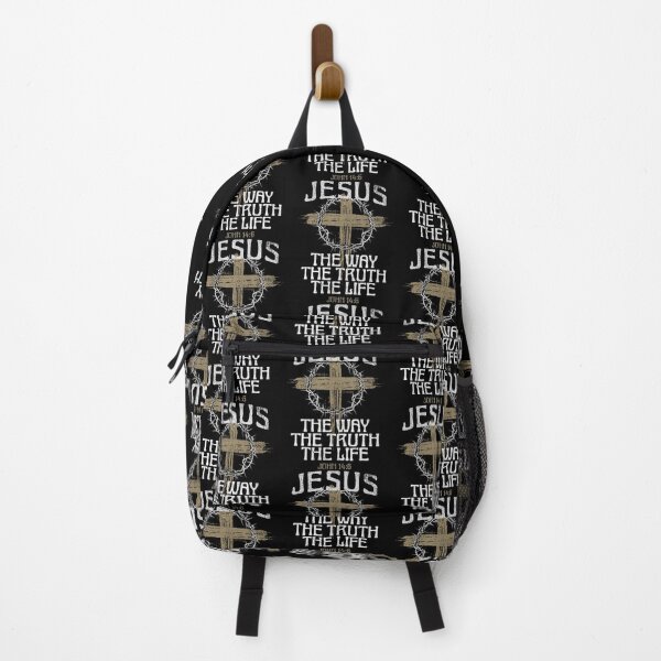 Item preview, Jesus The Way The Truth The Life Bible Verse Christian Cross designed and sold by AndreaBonnie.