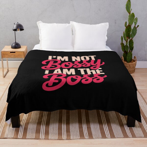 Item preview, I'm Not Bossy I'm The Boss Gift Women Cool Boss Lady designed and sold by EntroRhim.