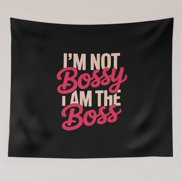Item preview, I'm Not Bossy I'm The Boss Gift Women Cool Boss Lady designed and sold by EntroRhim.