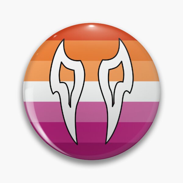 Item preview, FFXIV Pride Viper Lesbian Pride designed and sold by Adambivalent.