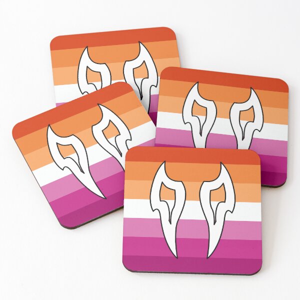 Item preview, FFXIV Pride Viper Lesbian Pride designed and sold by Adambivalent.