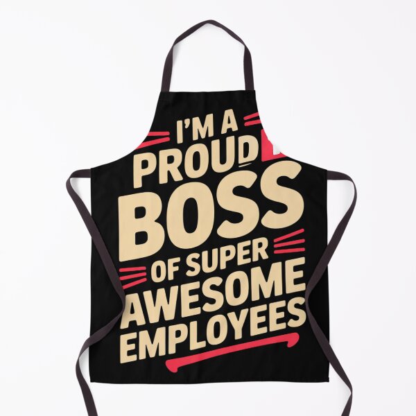 Item preview, I'm A Proud Boss Of Super Awesome Employees Head Man designed and sold by EntroRhim.