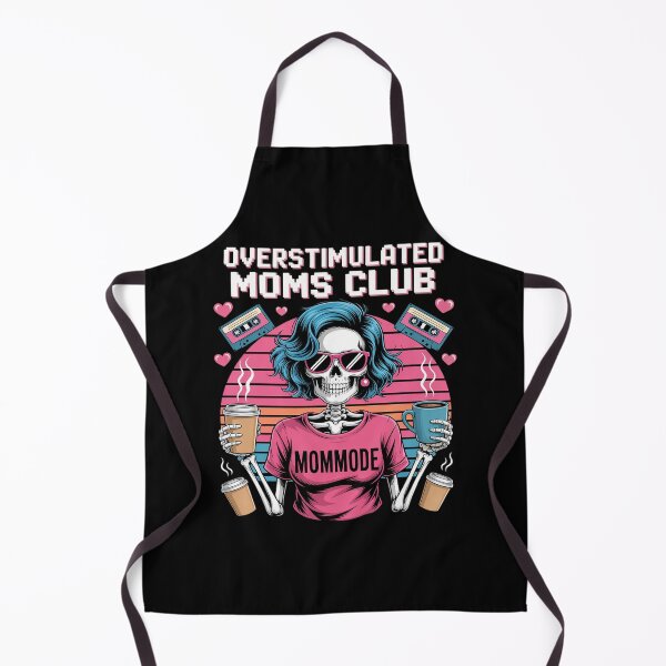 Item preview, Overstimulated Moms Club Mom Depression Mental Health designed and sold by velltoons.