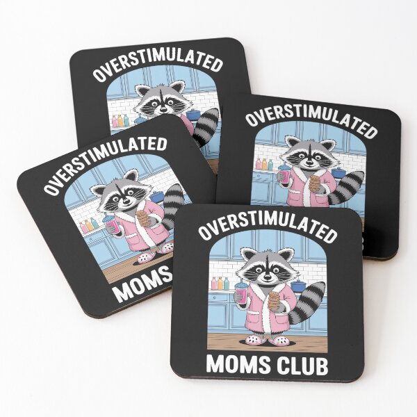 Item preview, Overstimulated Moms Club Tshirt Mom Depression Mental Health 1 designed and sold by velltoons.
