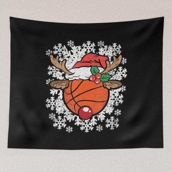 Item preview, Christmas Sport, X-Mas Snowflakes, Reindeer Basketball, Christmas X-Mas, Sport Snowflakes, Basketball Christmas Snowflakes, Reindeer X-Mas Sport, X-Mas Reindeer Snowflakes designed and sold by MavisJoseph.