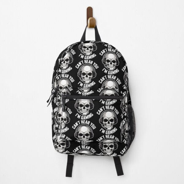 Item preview, Gaming Skull Headset Can'T Hear You Gamer Design designed and sold by KristenSophie.