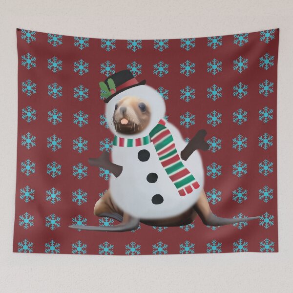 Item preview, Snow Pakake (New Zealand Sea Lion) pup blep designed and sold by GivernyKate.