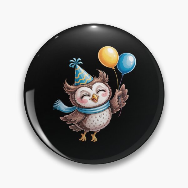 Item preview, Owl Birthday Nocturnals Owler Zoology Forest Ornithophile designed and sold by FndPardaL.