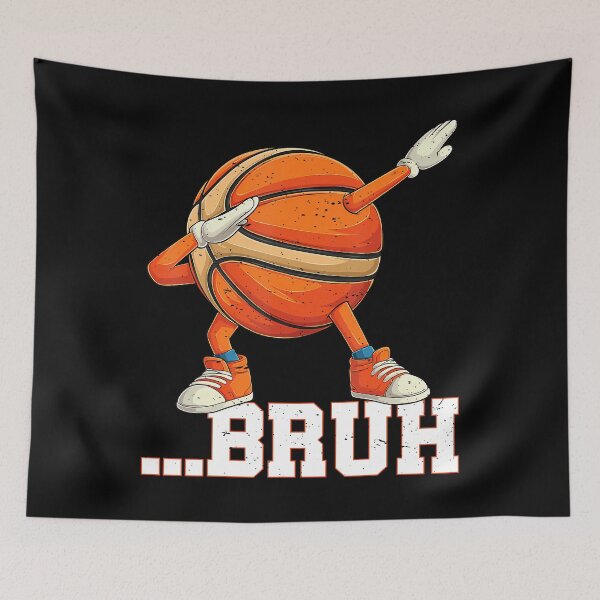 Item preview, Dabbing Basketball Ball Bruh Funny Boys Sports Player designed and sold by AndreaBonnie.