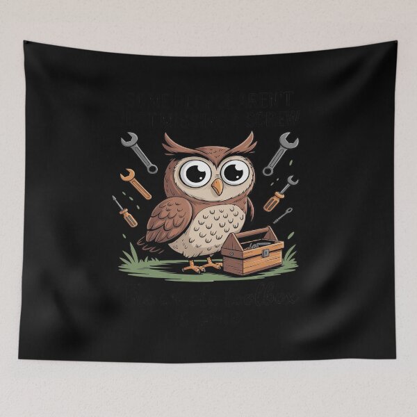 Item preview, Owl Some People Aren't Just Missing A Screw designed and sold by FndPardaL.