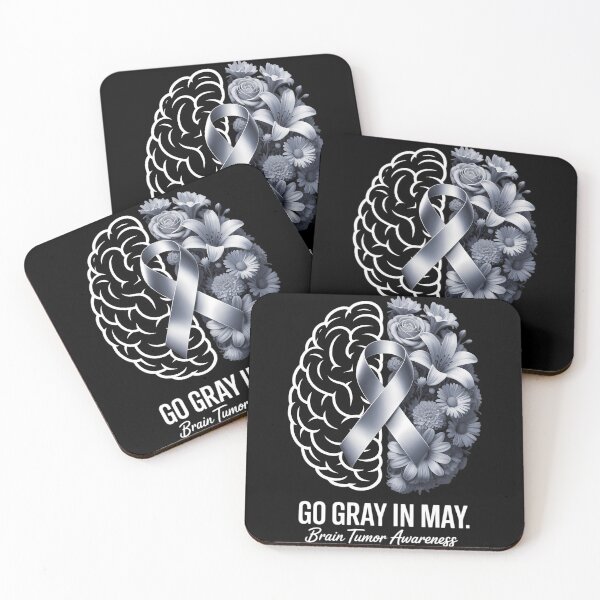 Item preview, Brain Tumor Awareness Wear Go Gray in May Strong Warrior Cancer designed and sold by TrinaEspinoza.
