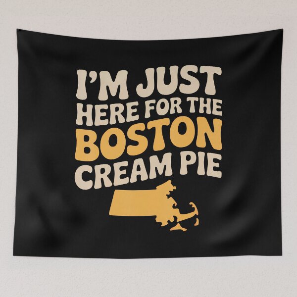 Item preview, Boston Cream Pie Foodie Dessert Cake designed and sold by EileenDeana.