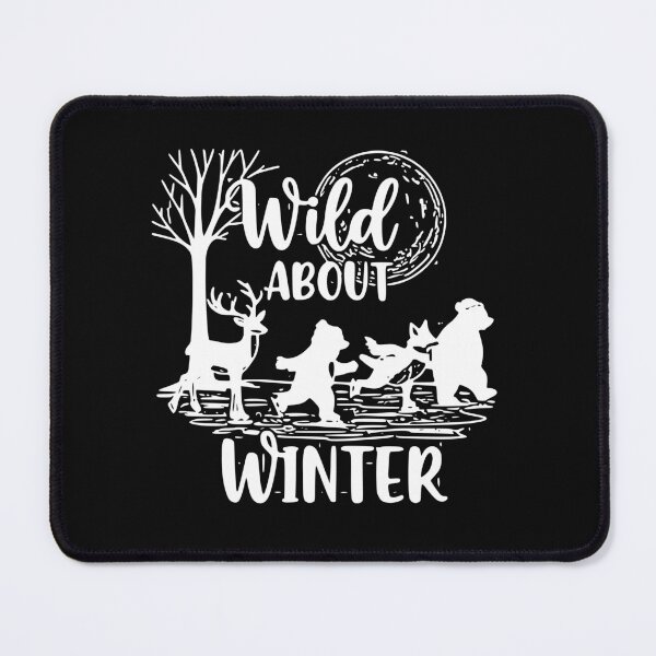 Item preview, Wild About Winter – Fun Snowy Adventure & Winter Lover T-Shirt designed and sold by malkeetart.