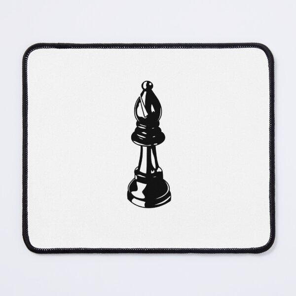 Item preview, Bishop Chess Piece Tattoo Design Color Blocking designed and sold by Shayla-Michelle.