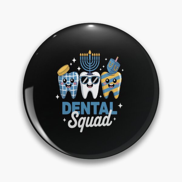 Item preview, Dental Squad Cute Teeth Dreidel Menorah Jewish Hanukkah designed and sold by SIGORDESIGN.