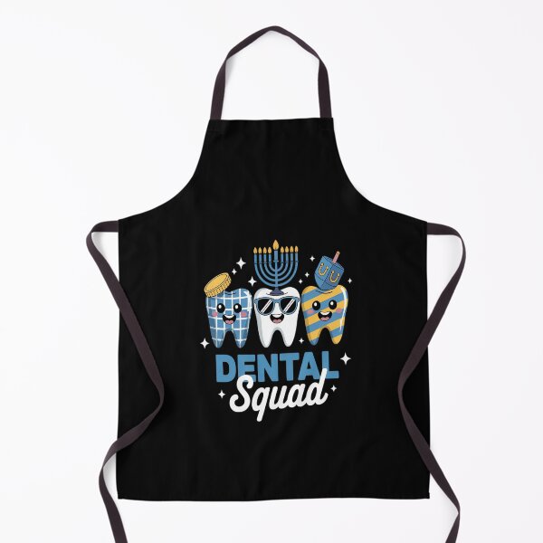 Item preview, Dental Squad Cute Teeth Dreidel Menorah Jewish Hanukkah designed and sold by SIGORDESIGN.