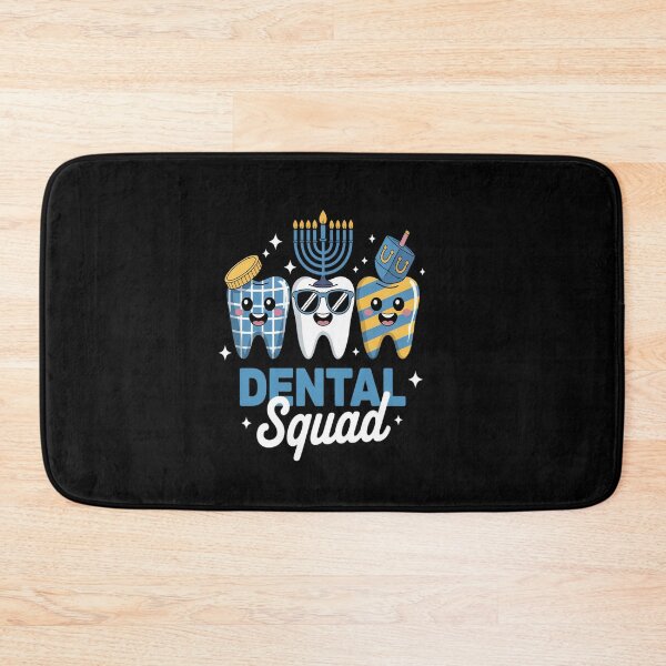 Item preview, Dental Squad Cute Teeth Dreidel Menorah Jewish Hanukkah designed and sold by SIGORDESIGN.