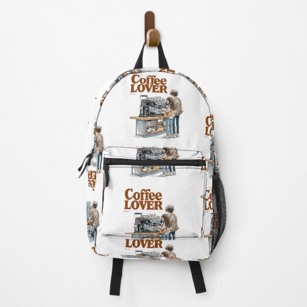 Item preview, Cute Coffee Lover Barista Machine – Adorable Coffee Shop Cartoon Art designed and sold by Grafititee.