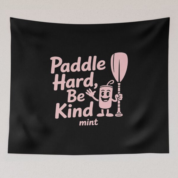 Item preview, Paddle Hard Be Kind Mint Pickleball Paddle designed and sold by FndPardaL.