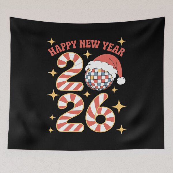 Item preview, Disco Ball Happy New Year 2026 Christmas Xmas designed and sold by SIGORDESIGN.