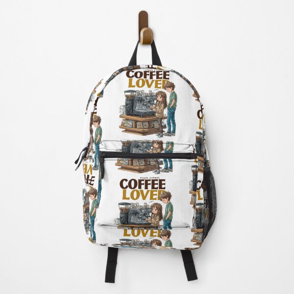 Item preview, Cute Coffee Lover Barista Machine – Adorable Coffee Shop Cartoon Art designed and sold by Grafititee.