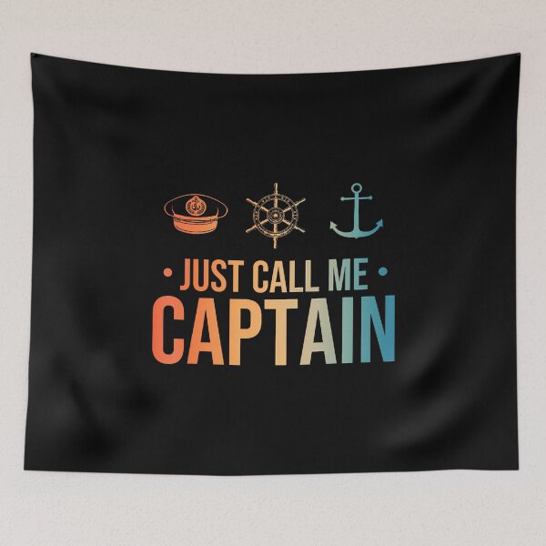 Item preview, Cool Boat Captain Art For Men Women Sailboat Boating Captain designed and sold by BeulahJoseph.