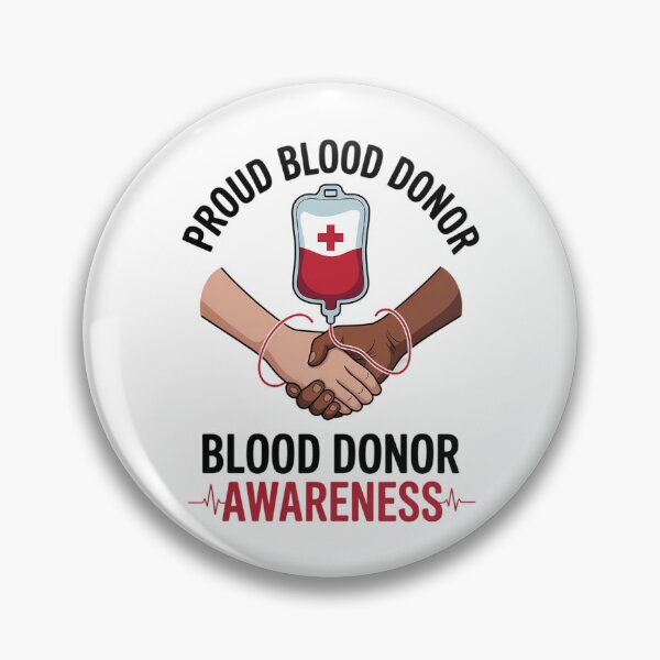 Item preview, Blood Donation Blood Donor Awareness Proud Blood Donor designed and sold by TrinaEspinoza.