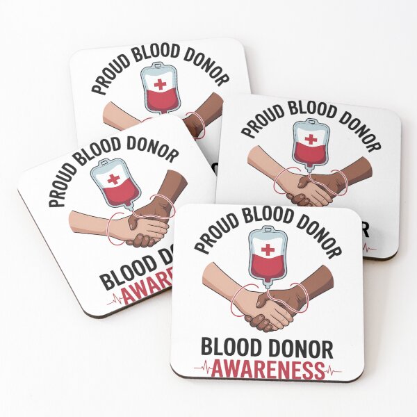 Item preview, Blood Donation Blood Donor Awareness Proud Blood Donor designed and sold by TrinaEspinoza.